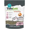 LeoPet TofuLett Lettiera Ecologica Compostabile Per Gatti Alla Soia Con Carboni Attivi 6 Lt