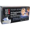 wecareyu Coppelle ricambio per termometro infrarossi wecareyu fever-scan 10 pezzi