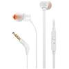 JBL T110WHT AURICOLARE IN-EAR MICROFONO FLAT BIANC