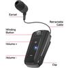 SBS TEROLLCLIPBTK AURICOLARE BT 3.0 CON CLIP E FILO RETRAIBILE NERO
