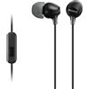 SONY MDR-EX15APB AURICOLARE MICROFONO NERO