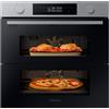 SAMSUNG NV7B45403BS FORNO A+ 76L 60CM DUAL COOK FLEX VAPORE WIFI INOX