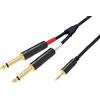 RIDEM KARMA RDM C43 CAVO 3,5MM ST / 2X 6,3MM MONO 3MT
