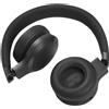JBL LIVE 460NC CUFFIA BT PADIGLIONE NERO DRIVER 40MM GOOGLE/ALEXA