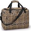 YOODI 40x30x20 Wizzair Vueling Borsa da Viaggio Bagaglio a Mano Pieghevole Borsone da Viaggio Impermeabile Bagagli Campeggio Oxford Borsoni Viaggios Leggero 25L Travel Bag per Donna, Uomo, Marrone