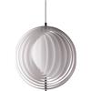 Verpan - Sospensione Moon - Bianco - Acrilico - Designer Verner Panton