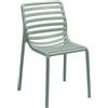 NARDI - Set di 6 sedie impilabili Doga - Verde - Resina in fibra di vetro - Designer Raffaello Galiotto