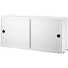 String Furniture - Cassettiera String System - Bianco - MDF laccato - Designer Nils Strinning