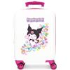 Sanrio Kuromi Candies Valigia da cabina bianca 33 x 50 x 20 cm Rigido 2 kg ABS 28,4 L Bagaglio a mano