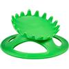 Supertee Boffo Unisex Crown Rugby Kicking t-Shirt, Verde