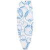 Brabantia Ironing Board Cover D 135x45 cm - Perfect Flow - Bubbles | 100% Cotton Top Layer with 8mm Foam Padding for Size D Ironing Boards | Durable, Washable, and Easy to Install