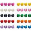Gsrhzd Fermacorda, 40 Pezzi Cuore Fermacorda a Molla, Doppio Foro Ferma Corda, Chiusura Cordoncino a Molla Durevole in Plastica per Coulisse, Zaino, Abbigliamento, Scarpe(10 Colori)
