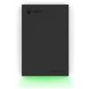 Seagate Game Drive for Xbox, 2TB, External Hard Drive Portable, USB 3.2 Gen 1, Black with built-in green LED bar, Xbox Certified, 2 year Rescue Services (STKX2000400)