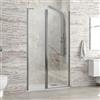 KAMALU Porta battente per doccia con lato fisso 100.5-105.5 cm | KPX4000C