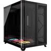 CORSAIR Case Corsair AIR 5400 LX-R LINK ARGB Midi Tower RGB Vetro temperato Nero