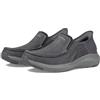Skechers Parson Dewitt - Slip da Uomo a Mani libere, Grigio, 9.5 X-Wide