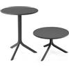 Nardi Spritz Tavolo Rotondo Antracite Polipropilene Ø 60,5 cm