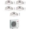 Mitsubishi CONDIZIONATORE MITSUBISHI PENTA SPLIT CASSETTA A 4 VIE SLZ-M 9000+9000+9000+9000+9000 BTU INVERTER MXZ-5F102VF3 A++