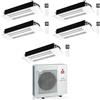 Mitsubishi CONDIZIONATORE MITSUBISHI PENTA SPLIT CASSETTA 1 VIA MLZ-KP 9000+9000+9000+9000+12000 BTU INVERTER MXZ-5F102VF3 A++