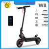 iScooter Scooter elettrico W8 9.3 "Pneumatico 750W 48V 14Ah Portata 40 km Doppia sospensione Controllo app 40 km/h Scooter elettrici con luce ambientale laterale