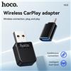 HOCO Adattatore CarPlay wireless per auto HOCO HU3 per iPhone Canali Wi-Fi per telefoni cellulari Apple IOS con convertitore Carplay stabile ad alta velocità