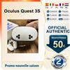 Oculus Originale Quest 3S 8GB RAM+128GB Memoria, Display a Colori ad Alta Fedeltà 773 PPI, 120Hz, Batteria 4324mAh 2.5H