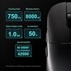 Ajazz Mouse da Gaming Ajazz AJ159 PRO/APEX, 8000Hz, Sensore Paw3950, Schermo a Colori, Supporto Magnetico, AJ159P per Ufficio e Gaming