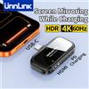 unnlink Adattatore USB C a HDMI Unnlink per iPad iPhone 15/16/17, Dongle Proiettore Portatile 4K60Hz con Ricarica Rapida PD, Mirroring dello Schermo