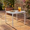 MIlani Home MIDDLE - tavolo da giardino in acciaio