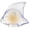 LALIQUE SCULTURA PESCE CRISTALLO OPALIZZATO