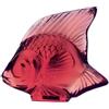 LALIQUE SCULTURA PESCE ROSSO
