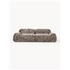 Westwing Collection Divano componibile 3 posti in teddy-bouclé Wolke