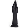 b-Vibe Vibrating Silicone Fisting Dildo Black
