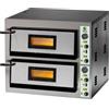 Fimar attrezzature per la ristorazione p FMEW66T Forno elettrico pizza 12,8 kW doppia camera 91x61x14 Trifase