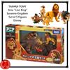TAKARA TOMY Ania "Re Leone" Savana Kingdom Set di 5 Figurine Disney Japan Nuove