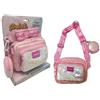 Nice Girabrilla Puffer Borsa Pochette Rosa 19051 di Nice