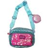 Nice Girabrilla Puffer Borsa Pochette Turchese 19051 di Nice