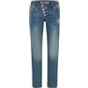 Buena Vista Malibu - Jeans da donna Cropped Light Blue, azzurro, L
