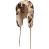 Barts Cappello Aviatore Camo Lucerne Bomber Donna/Uomo - da Pilota chapka con paraorecchie, Fodera Autunno/Inverno Inverno - Taglia Unica Bianco Crema