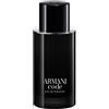 Armani Code Uomo 75 ml Eau de Toilette Ricaricabile Spray