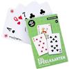 Engelhart - 390115 - Carte da gioco XXL formato gigante - Dimensioni carta singola 12,1 x 18,5 cm - Set completo di 54 carte oversized per giochi da tavolo e feste