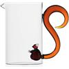 ICHENDORF Animal Farm Brocca Coda di Scoiattolo 1,45L 18cm Vetro Borosilicato