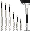 Omnikryp 6 Pezzi Set Punte Avvitatore Magnetico, Punte per Cacciavite a Testa Phillips Magnetiche, Set di Cacciavite a Percussione Magnetiche (50 mm, 65 mm, 75 mm, 100 mm, 120 mm, 150 mm)