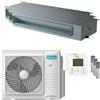 Hisense Condizionatore Hisense Canalizzabile ADT trial split 18000+18000+18000 BTU inverter A++ unità esterna 10 kW 5AMW105U4RQC/ADT52UX4RCL8_3