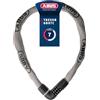 ABUS Lucchetto a catena Tresor 6807C - Lucchetto a combinazione con perno a 360°, catena in acciaio da 7 mm, codice numerico a 4 cifre - Lucchetto per biciclette - Lunghezza 110 cm, nero