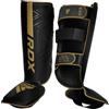 RDX - Protezione Tibia Boxe Thai Kick Boxing Arti Marziali MMA Allenamento, Maya Hide Pelle Kara Protegge Tibia Muay Thai Krav Maga Sparring BJJ Karate e combattimento Libero Training Piede Protezione