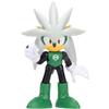 Sonic The Hedgehog DC x Sonic Silver nei panni di Green Lantern - Action Figure 6,35 cm altamente articolata con design dettagliato, licenza ufficiale Jakks Pacific, perfetta per collezionisti e fan di Sonic e DC Comics