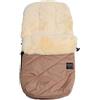 Kaiser 6542031 Paat - Coprigambe per passeggino con pelliccia d'agnello, colore: Sabbia