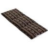 Giraffenland Cuscino termico con semi di uva, 20x50cm, con 3 compartimenti (marrone fiore) Cuscino riscaldabile per la schiena, il ventre e molto altro