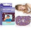 Bodiiwuliu 30 Pezzi Nastro per la Bocca per Dormire, Mouth Tape for Sleeping, Promuove la Respirazione Nasale, Migliora la Qualità del Sonno, Cerotti Bocca per Dormire, Leggero e Traspirante